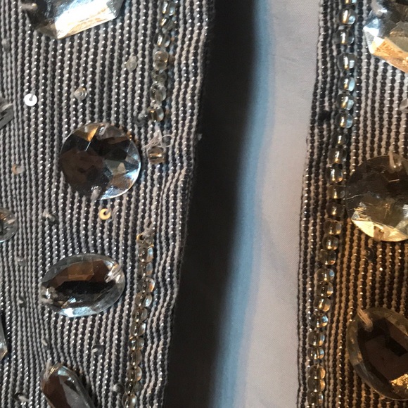 NWT LifeStyle blue metallic jacket - Picture 4 of 4